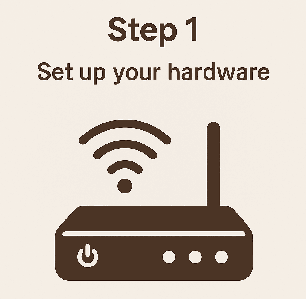 Set up your hardware